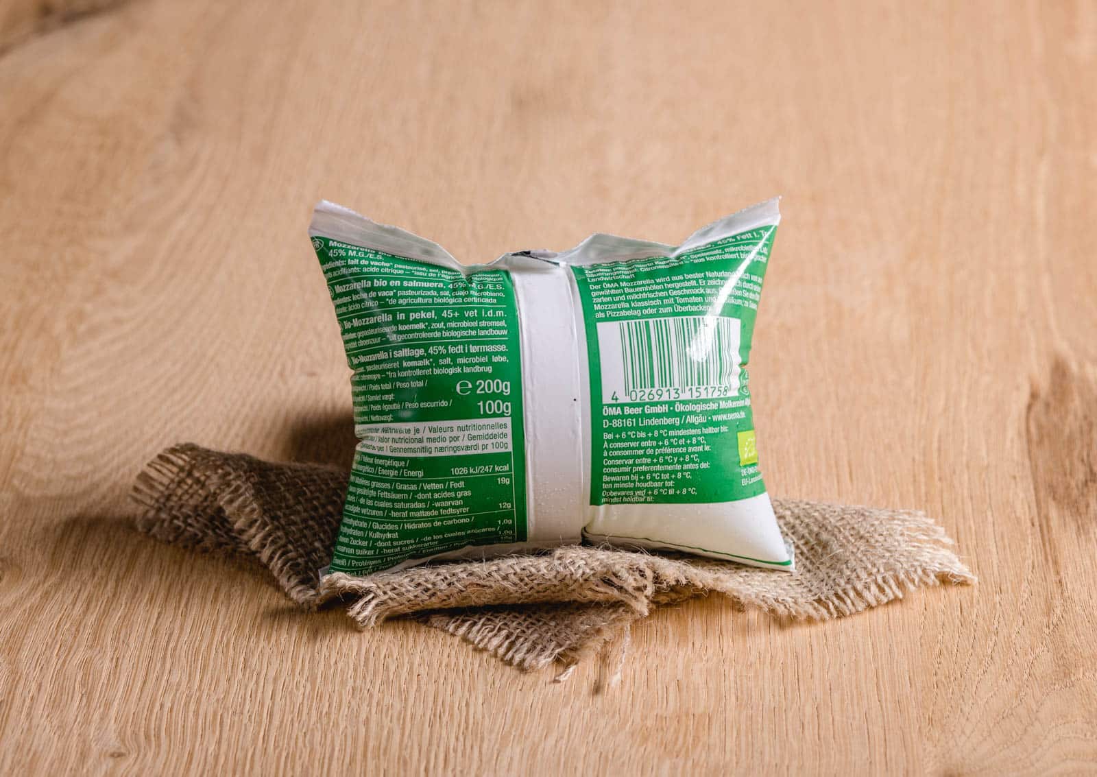 Bio Mozzarella