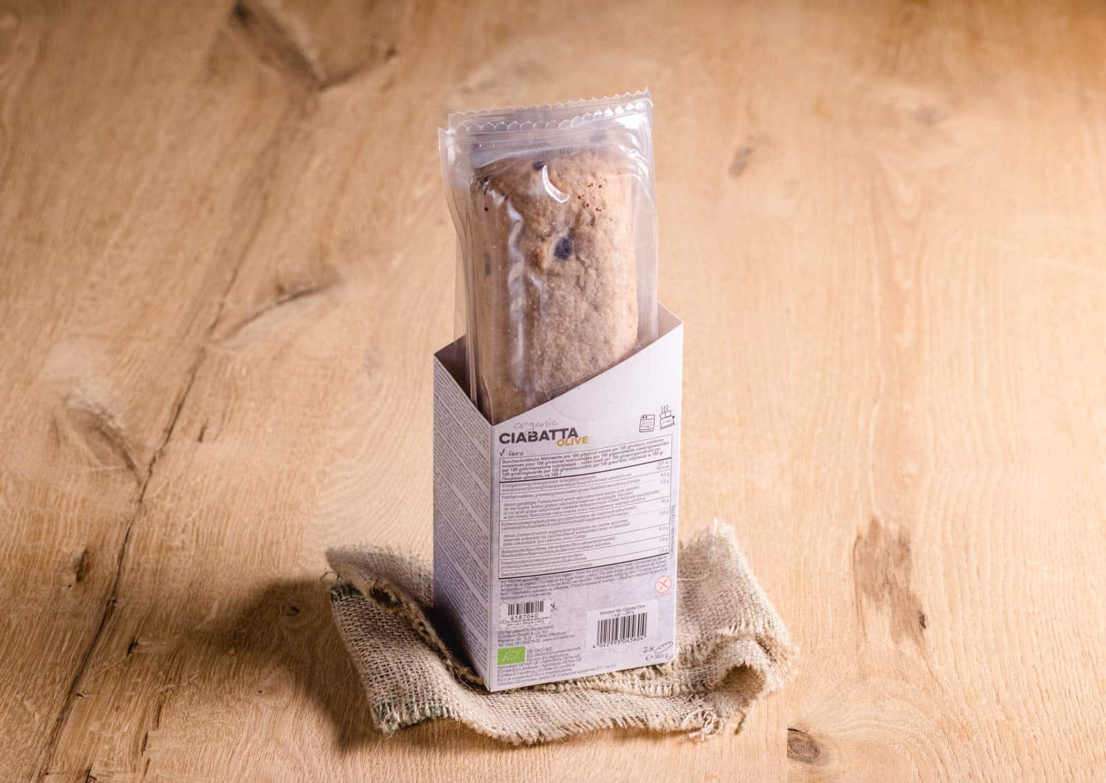 Bio Ciabatta Olive Glutenfrei