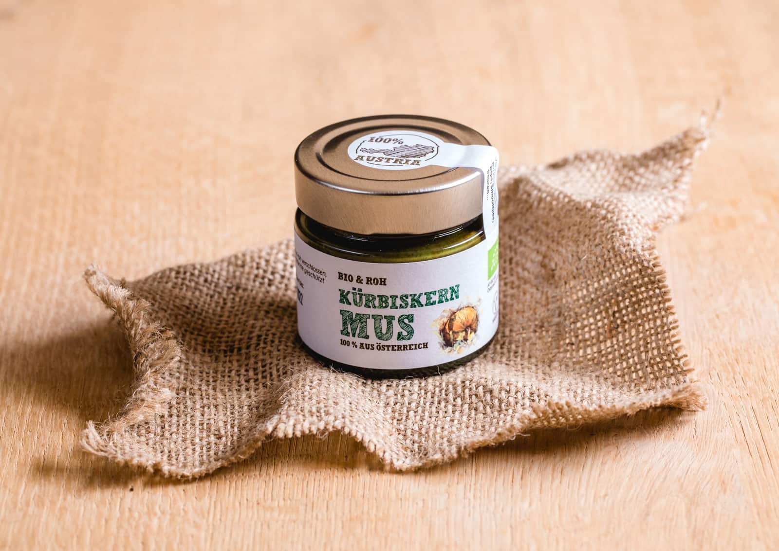 Bio Kürbiskernmus roh