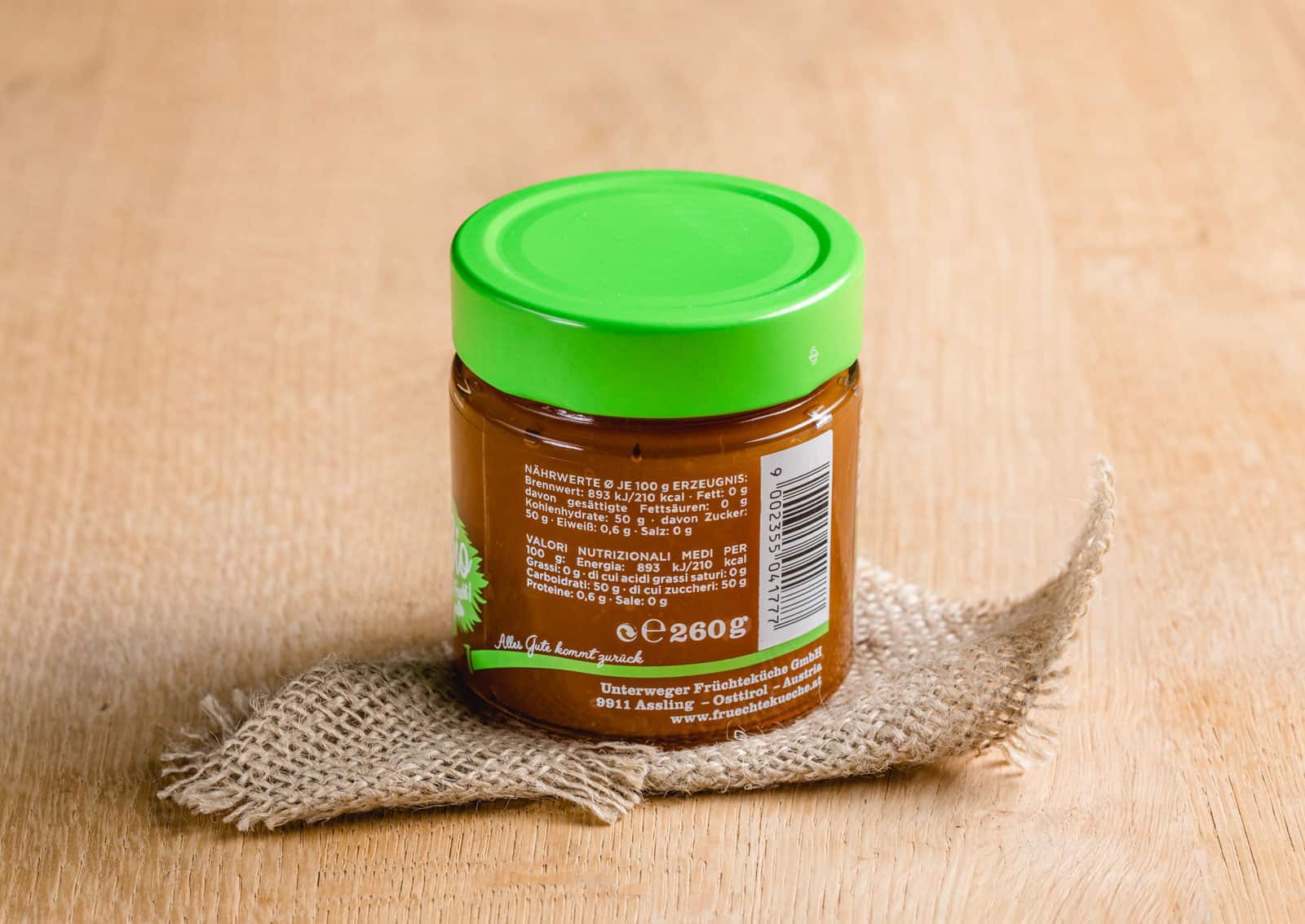Bio Marillen Marmelade