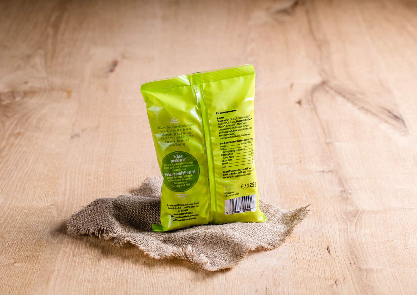 Bio Dinkel-Backerbsen