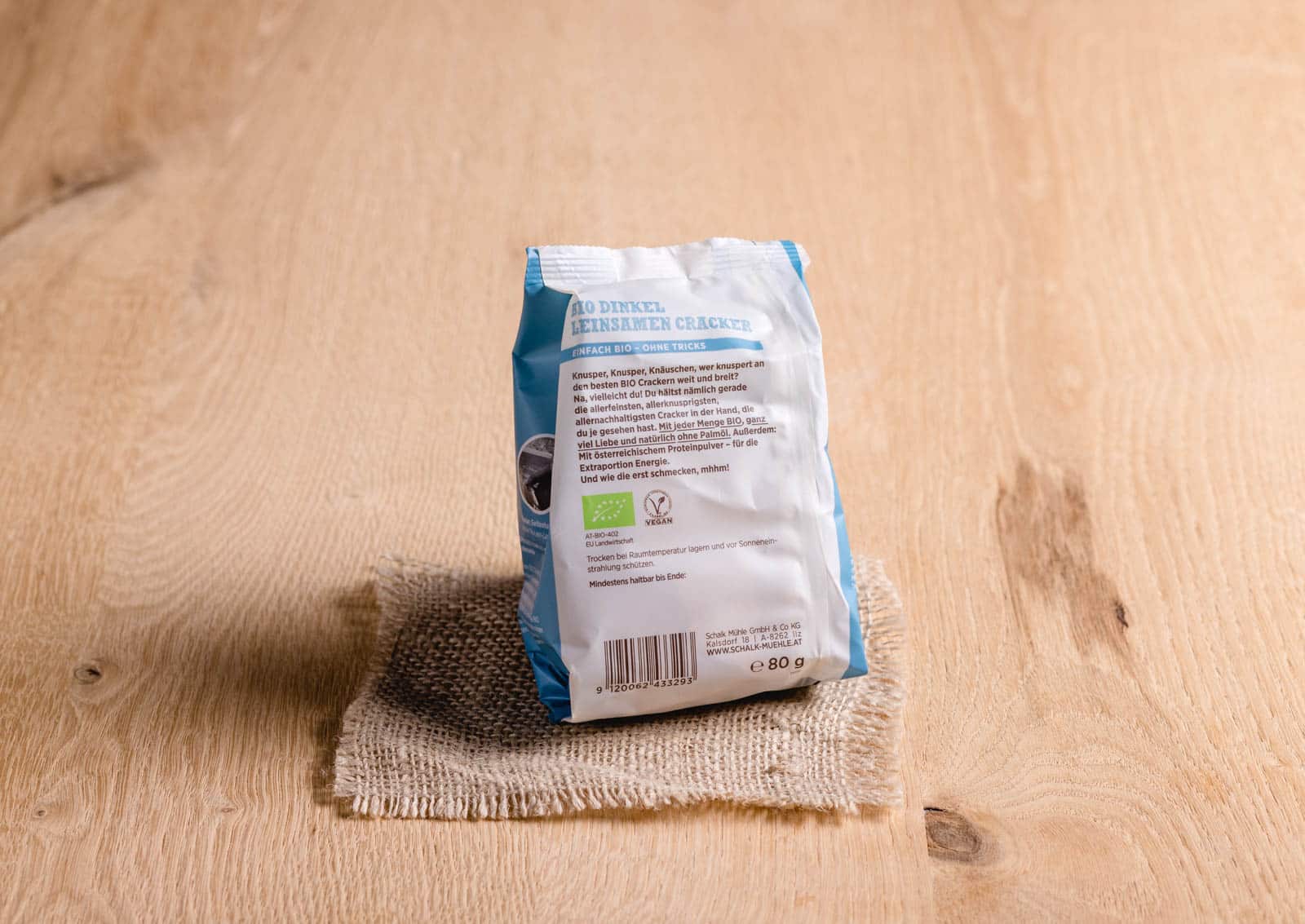 Bio Leinsamen Cracker